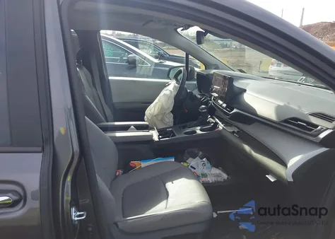 2025 Toyota Sienna Xle from USA, damaged, VIN 5TDJRKEC2SS257489